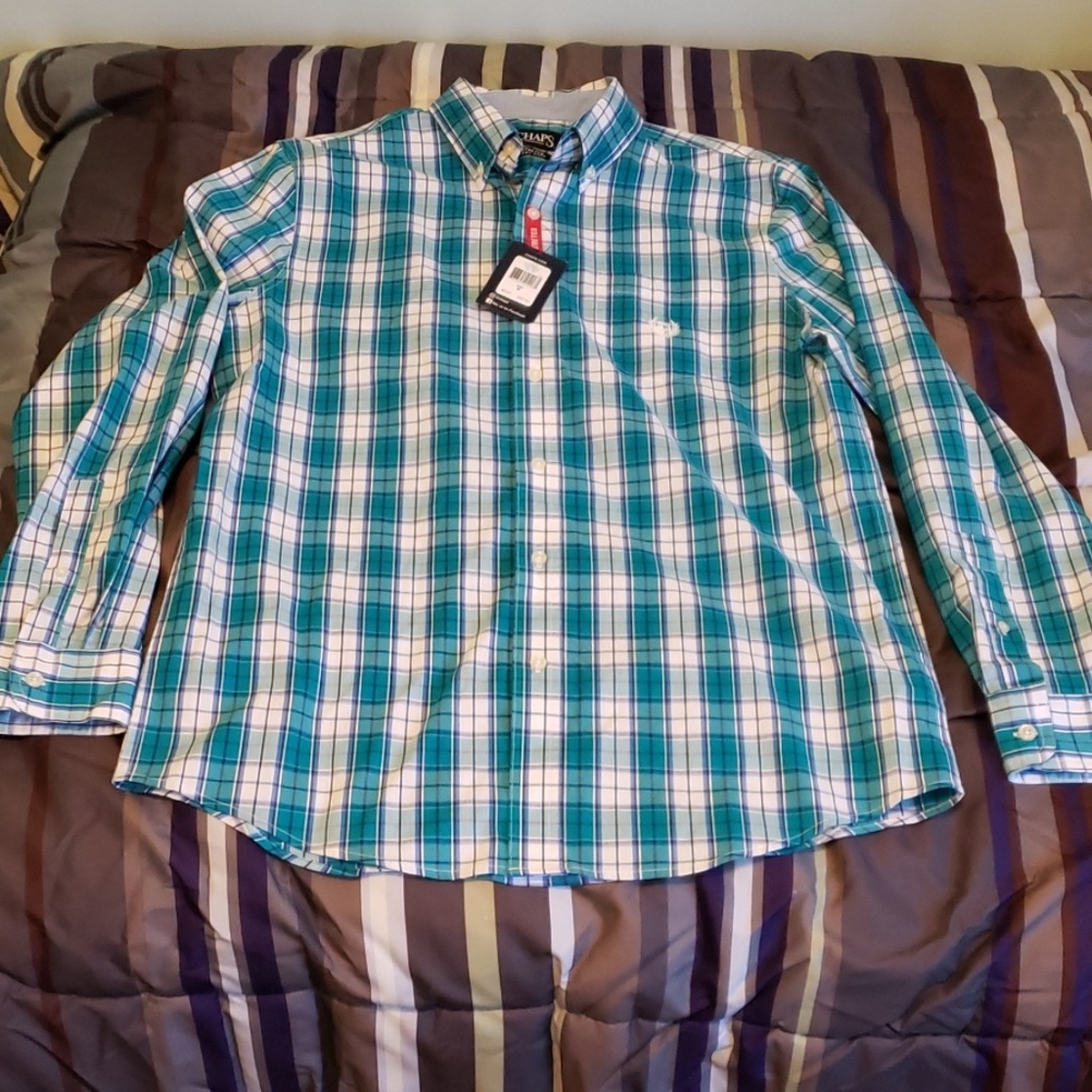 Chaps Medium Button Down Shirt